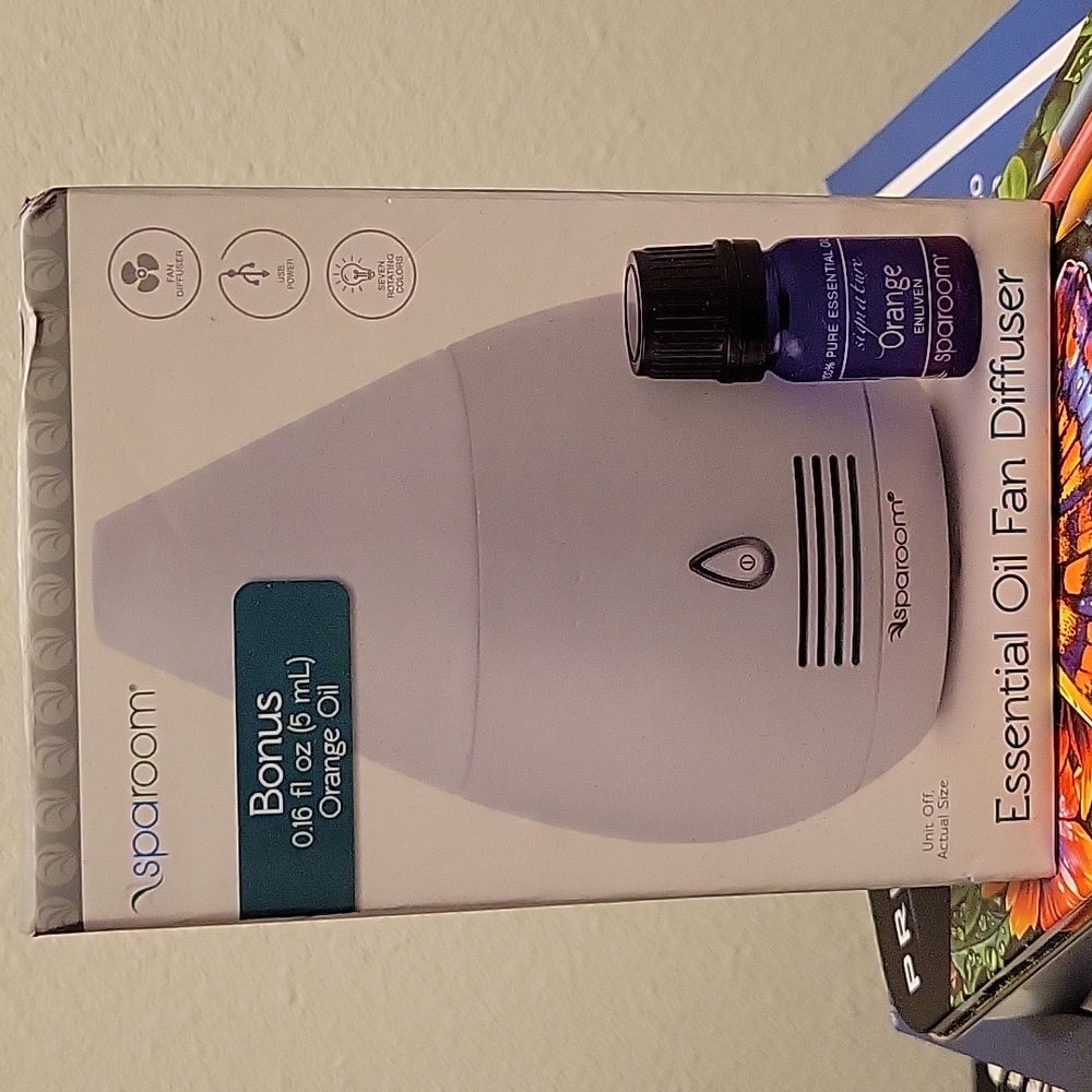 FREE With Purchase! Spa Room Essential Oil Diffuser